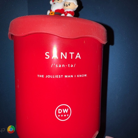 DW Home Other - DW Home Santa Red Candle Cinnamon Stick